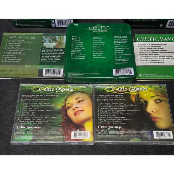 Celtic Ladies Christmas Favorites Sisters & Moods CD Collection & Collector Tins - Picture 6 of 9